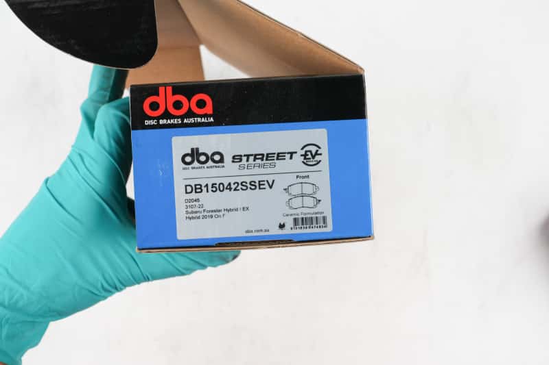 DBA — DBA 19-22 Subaru Forester (w/Sport Brakes) Front SSEV Street Series Brake Pads
Brake Pad - view 3