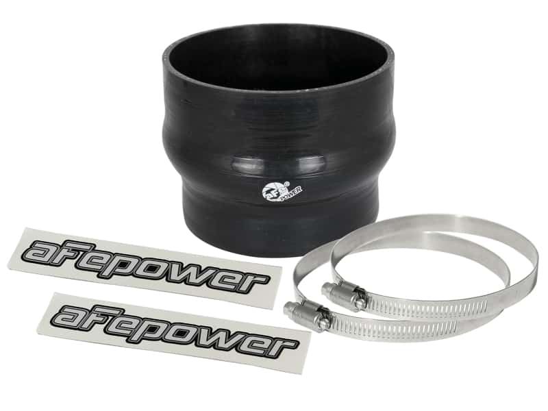aFe — aFe Magnum FORCE CAI Silicone Coupling Kit (4in. ID to 3.5in. ID) 2.75in L Straight Reducer - Black
Intake Coupling Kit - view 1