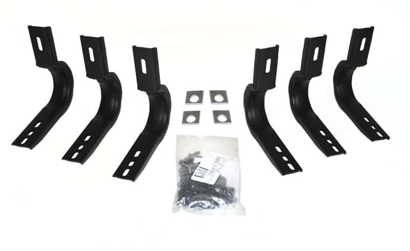 Go Rhino — Go Rhino 07-10 Chevrolet Silverado 2500HD/3500HD Brackets for OE Xtreme Cab Length SideSteps
OE Xtreme Brackets - view 1