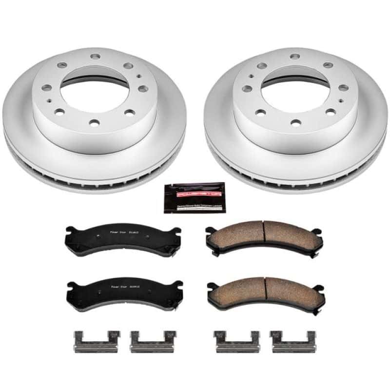 PowerStop — Power Stop 02-04 Chevrolet Avalanche 2500 Front Z17 Evolution Geomet Coated Brake Kit - view 1