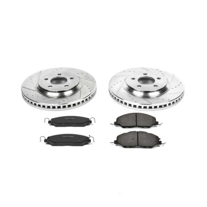 PowerStop — Power Stop 11-14 Ford Mustang Front Z23 Evolution Sport Brake Kit - view 1
