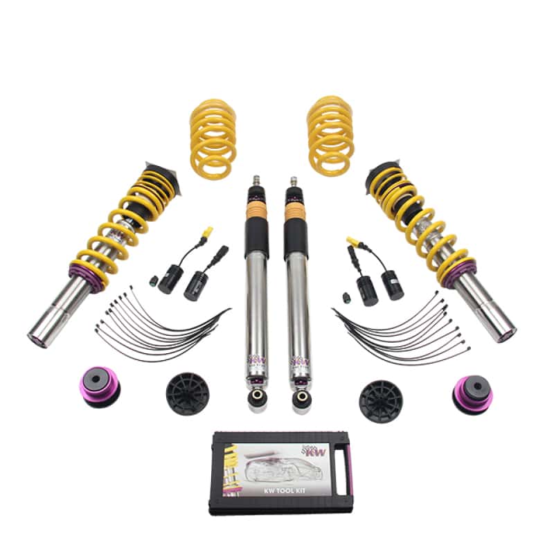 KW — KW Coilover Kit V3 2017+ Audi A4 (B9) Sedan 2wd w/ Electronic Dampers
Coilover Kit - view 4
