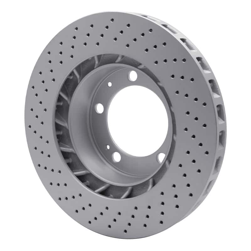 DFC — DFC 94-98 Porsche 911 Right Front Drilled GeoSPEC Coated Rotor
DFC Brake Rotor - view 4