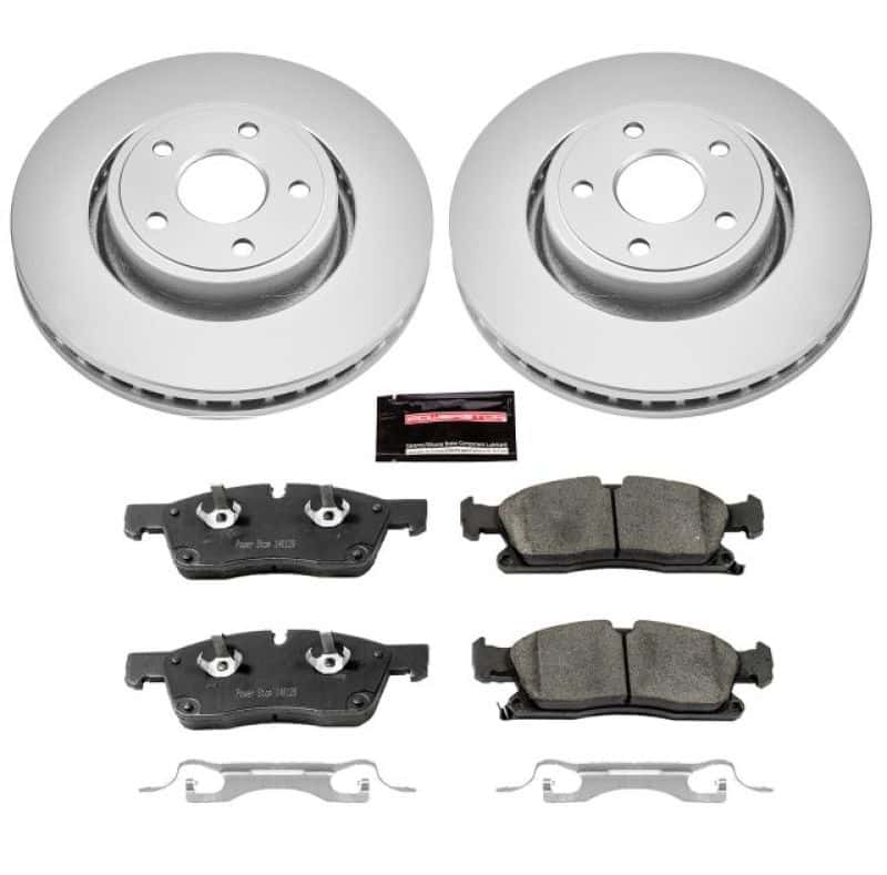 PowerStop — Power Stop 13-16 Dodge Durango Front Z17 Evolution Geomet Coated Brake Kit - view 1