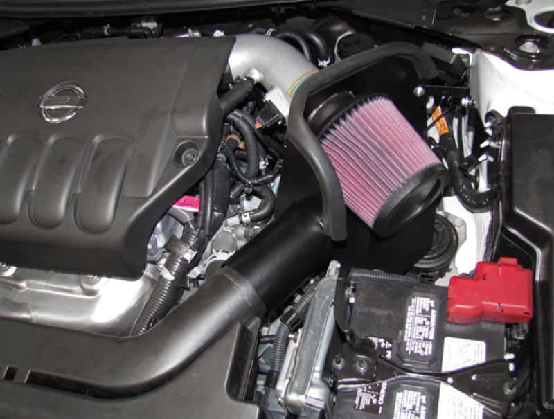 K&N Engineering — K&N 07-10 Nissan Altima 2.5L Silver Typhoon Short Ram Intake
Performance Air Inta
Air Intake System - view 3