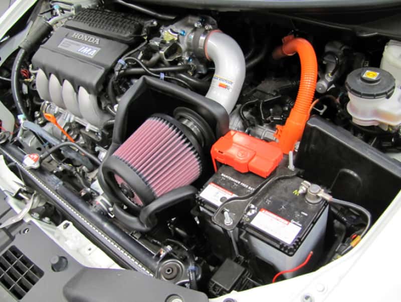 K&N Engineering — K&N 11 Honda CR-Z 1.5L L4 Silver Typhoon Short Ram Intake
Performance Air Inta
Air Intake System - view 3