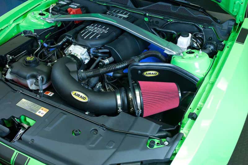 Airaid — Airaid 12-13 Ford Mustang Boss 302 MXP Intake System w/ Tube (Oiled / Red Media)
Performance Air Inta
Air Intake System - view 9