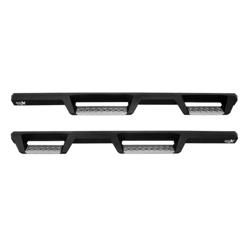 Westin — Westin 07-18 Jeep Wrangler JKU 4dr. HDX Stainless Drop Nerf Step Bars - Tex. Blk
Nerf/Step Bar - view 4