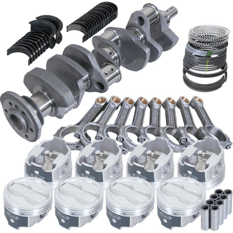 Eagle — Eagle Chevy LT1 350 1Pc 3.750in Crank 5.700in I-Beam Rods -18cc 4.000in Pistons Rotating Assembly
Pro Street Assembly - view 2