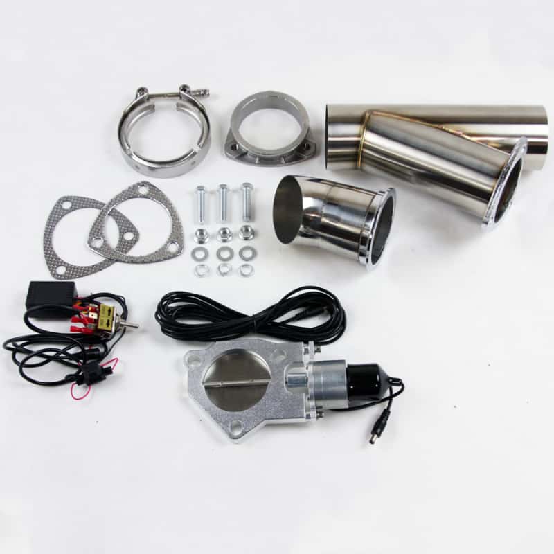 Granatelli Motor Sports — Granatelli 3.0in Stainless Steel Electronic Exhaust Cutout
Exhaust Cut-Out - view 1