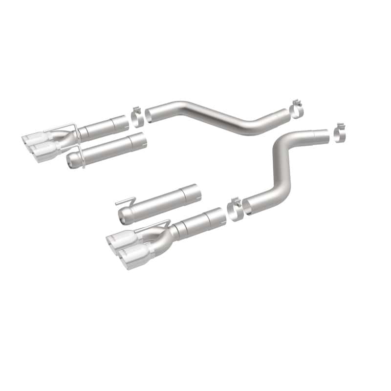 Magnaflow — MagnaFlow Axle-Back, SS, 3in, Quad Split Rear 3.5 Tips 2015 Dodge Challenger incl SRT Hellcat
Axle-Back - view 6