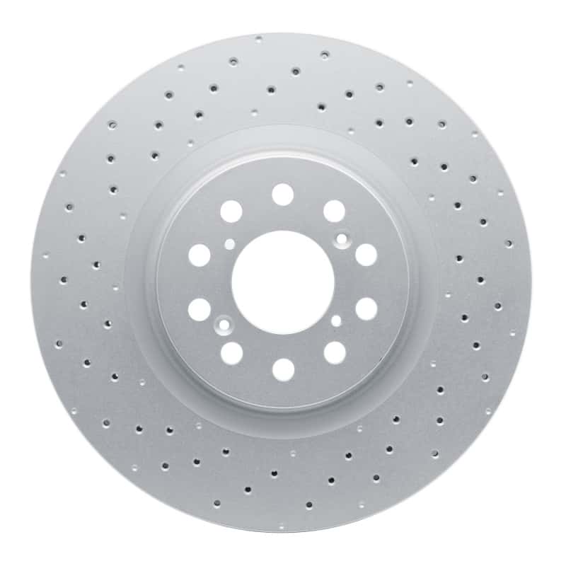 DFC — DFC 23-26 Honda Civic Hatchback Front Drilled Hi-Carbon Alloy Geomet Coated Rotor
DFC Brake Rotor - view 1