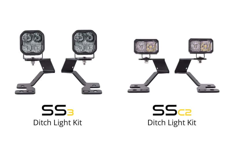 Diode Dynamics — Diode Dynamics 2021 Ford Bronco SS3 LED Ditch Light Kit - Sport Yellow Pro Combo - view 7