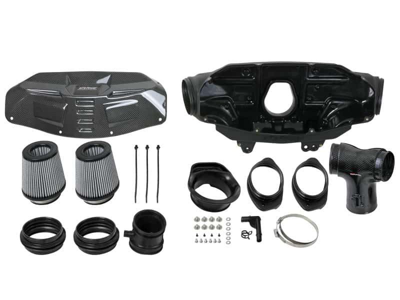 aFe — aFe 2020 Corvette C8 Black Series Carbon Fiber Cold Air Intake System With Pro DRY S Filters
Black Series Intake - view 3