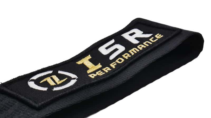 ISR Performance — ISR Performance Universal Racing Tow Strap - Black - view 2