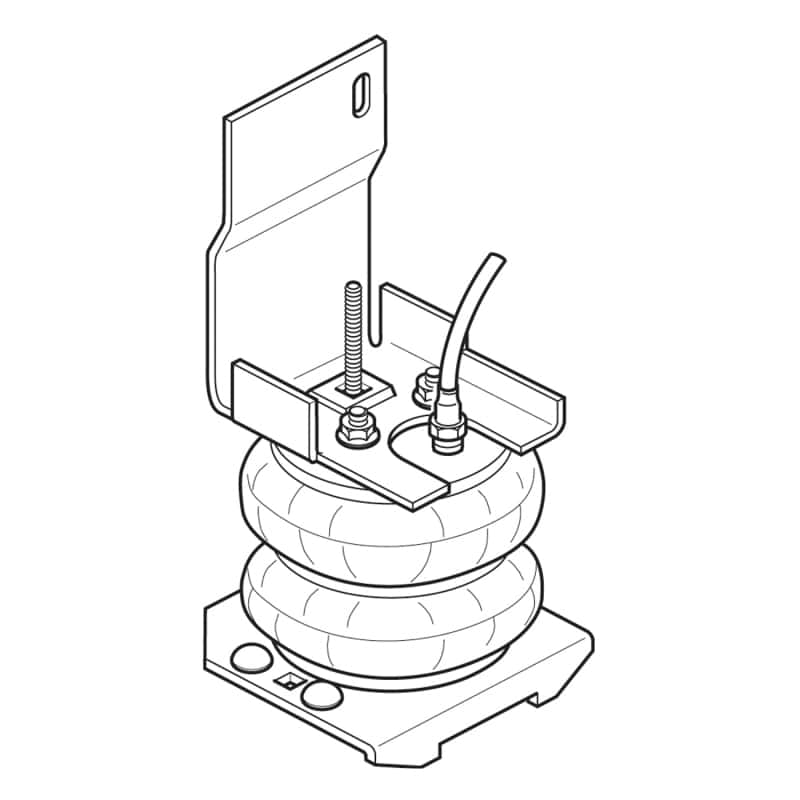 Firestone — Firestone Ride-Rite Air Helper Spring Kit Rear 1992+ Ford E350 Cutaway (W217602061)
SuspLoadLvlingKt
Ride-Rite Kit - view 1