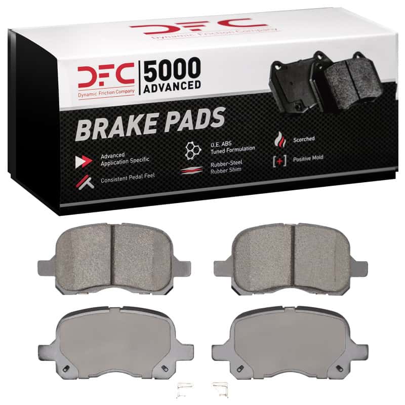 DFC — DFC 98-02 Chevrolet Prizm Front 5000 Advanced Ceramic Brake Pads
DFC Brake Pad Set - view 1