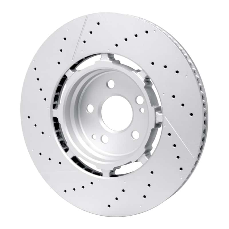 DFC — DFC 21-25 Mercedes-Benz Gle63 AMG S Suv Rear Drilled & Slotted Hi-Carbon Alloy GEOMET Coated Rotor
DFC Rotor D/S - view 4