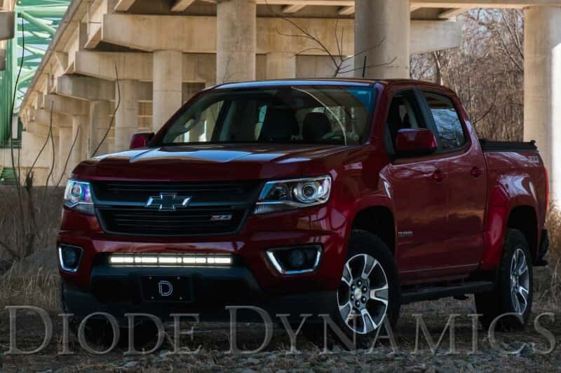 Diode Dynamics — Diode Dynamics 15-Pres Colorado/Canyon Colorado/Canyon SS30 Stealth Lightbar Kit - White Driving - view 3