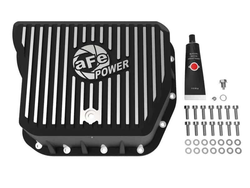 aFe — aFe Power Cover Trans Pan Machined COV Trans Pan Dodge Diesel Trucks 94-07 L6-5.9L (td) Machined
A/TOilPan - view 2