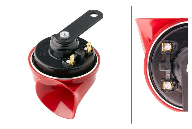 Hella — Hella Single Low-Tone Trumpet Horn 12V 400Hz - view 5