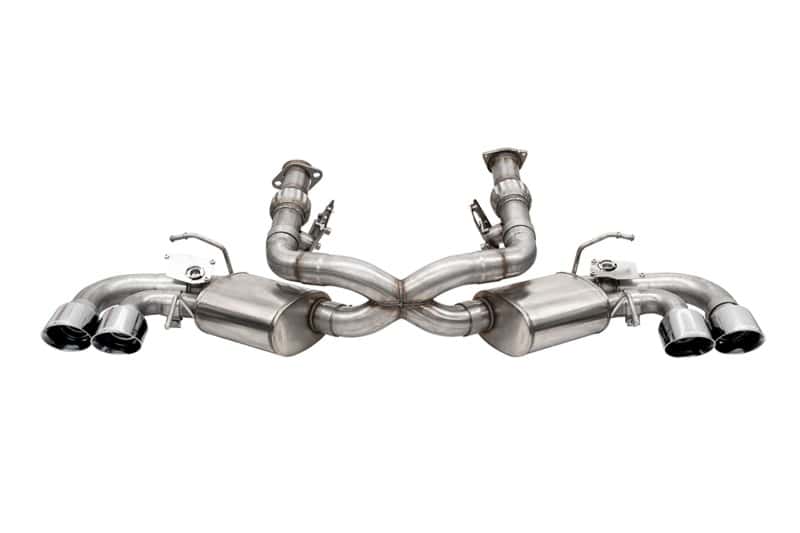 CORSA Performance — Corsa 20-25 Corvette C8 3in Valved Cat-Back 4.5in Pol Quad Tips Fits Factory Perf Exhaust DeletesAFM
Exhaust - view 1