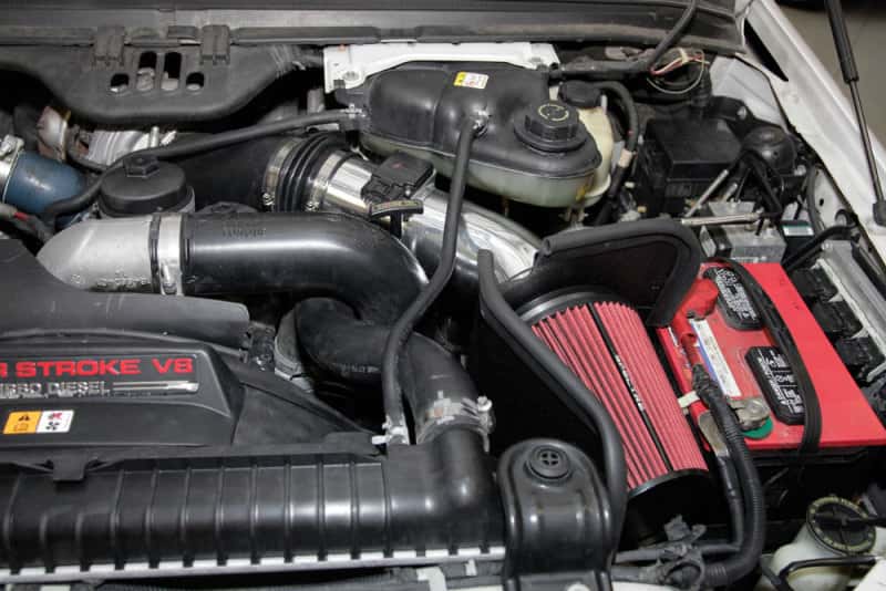 Spectre — Spectre 03-07 Ford SD V8-6.7L DSL Air Intake Kit - Polished w/Red Filter
Spectre Air Intake K
Air Intake System - view 7