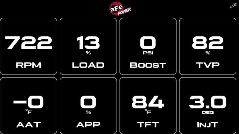 aFe — aFe AGD Advanced Gauge Display Digital 5.5in Monitor 08-18 Dodge/RAM/Ford/GM Diesel Trucks
Display Monitor - view 2