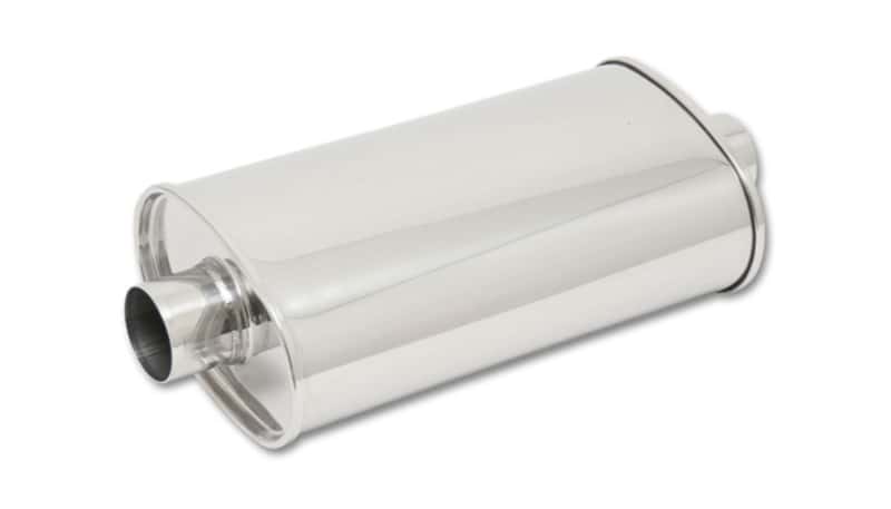Vibrant — Vibrant StreetPower Oval Muff 5in x 9in x 15in long body 2.25in in I.D. x 2.25in out Center-Center
2.25"MufflrCntr-Cntr
2.25"OvalMufflerC-C
Muffler - view 1
