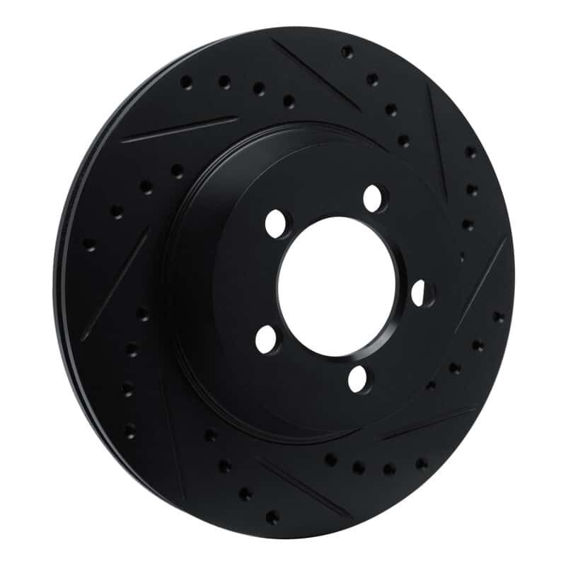 R1 Concepts — R1 65-72 Dodge Dart Front Right Drilled & Slotted Black Brake Rotor
R1 Brake Rotor Drill - view 2