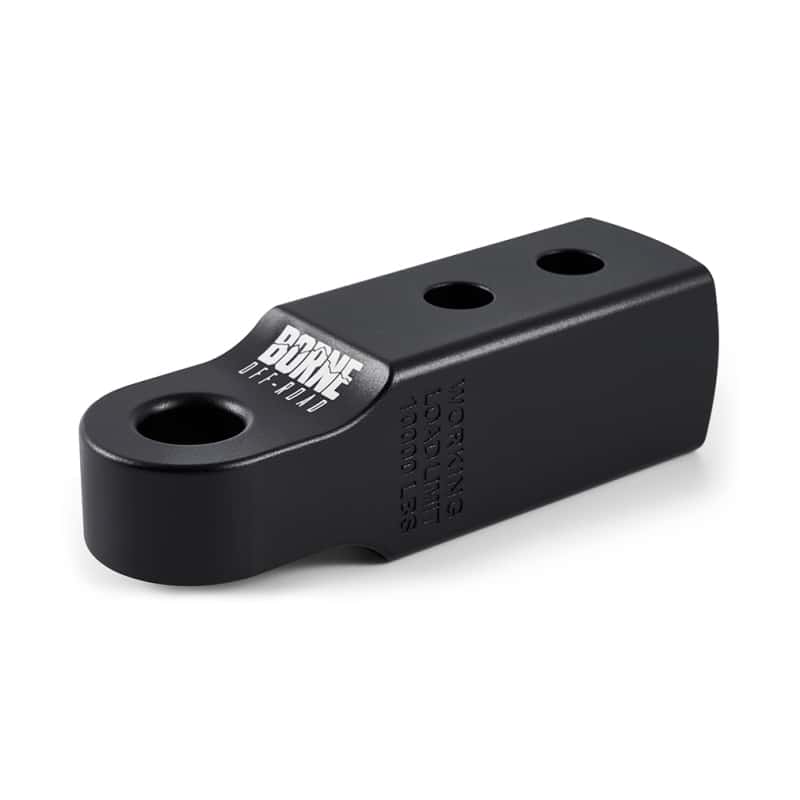 Borne Off-Road — Borne Off-Road CNC Hitch Receiver Shackle 2in Black - view 2