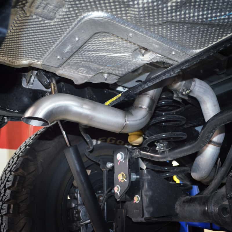 Injen — Injen 18-24 Jeep Wrangler (JL) L4-2.0L Turbo / V6-3.6L Muffler Delete Kit
Exhaust System - view 4