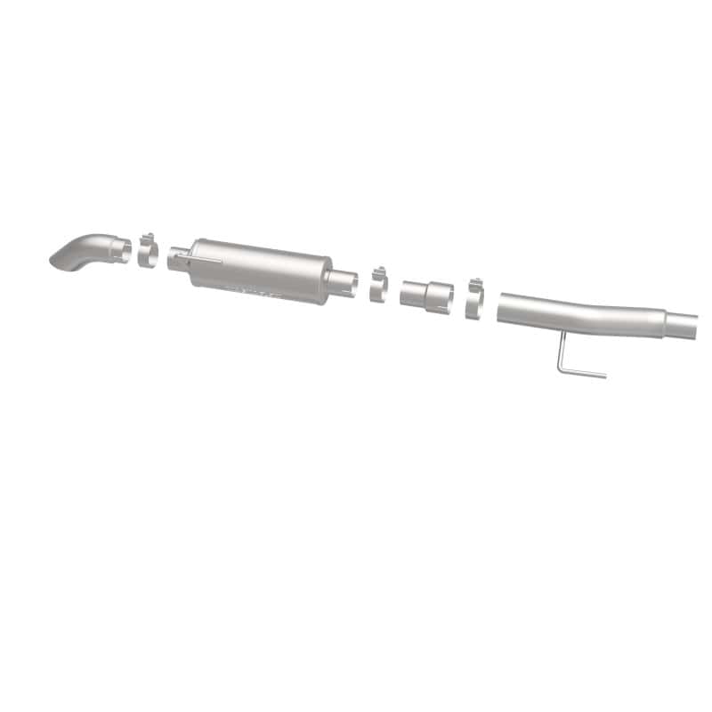Magnaflow — MagnaFlow Cat-Back, SS, 2.5/3in, Turn Down In Front Rear Tire 2015 Ford F150 5.0L V8 Ext Cab
Cat-Back - view 9