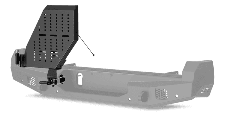 Body Armor 4x4 — Body Armor 4x4 16-23 Toyota Tacoma Pro Driver Side Swingout
Driver Side Swingout - view 6