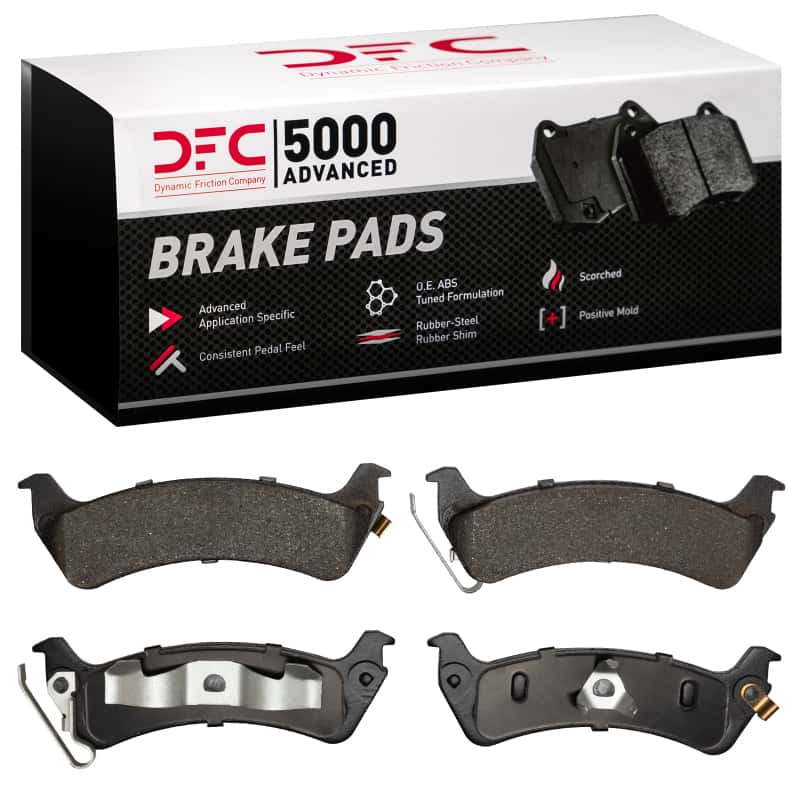 DFC — DFC 95-98 Jeep Grand Cherokee Rear 5000 Advanced Ceramic Brake Pads
DFC Brake Pad Set - view 4