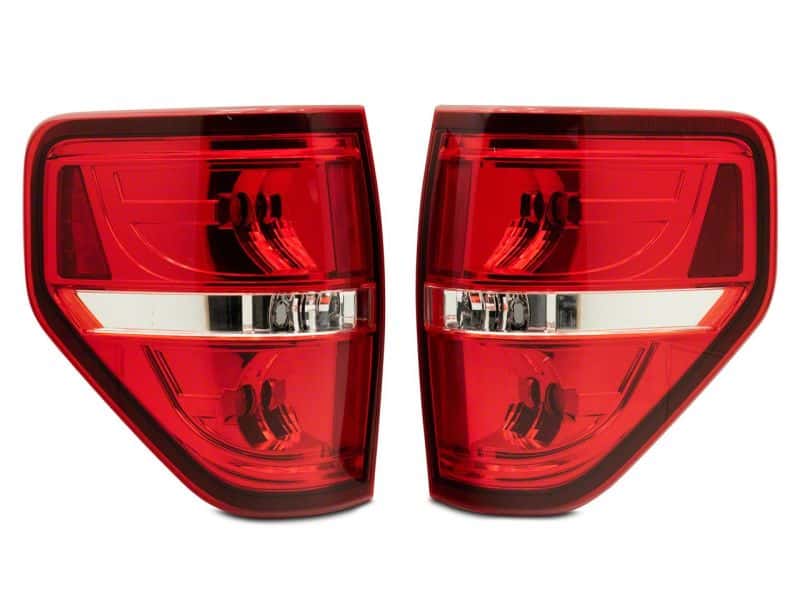 Raxiom — Raxiom 09-14 Ford F-150 Styleside Tail Lights- Chrome Housing - Red/Clear Lens
Lights - view 6