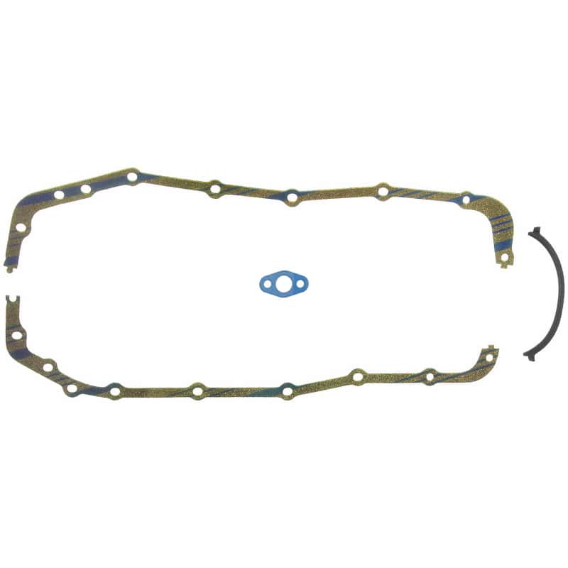 Fel-Pro — Fel-Pro Buick Electra OS 30185 C Engine Oil Pan Gasket Set Blue Stripe cork-rubber - view 1