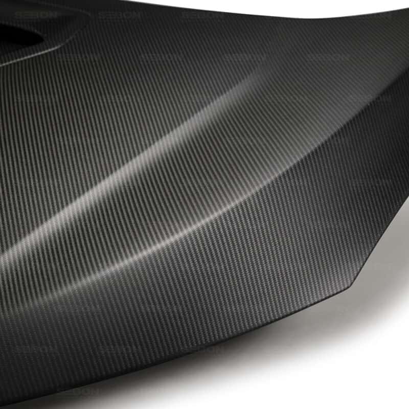 Seibon — Seibon 17-18 Honda Civic Type-R OEM-Style Dry Carbon Fiber Hood - view 10