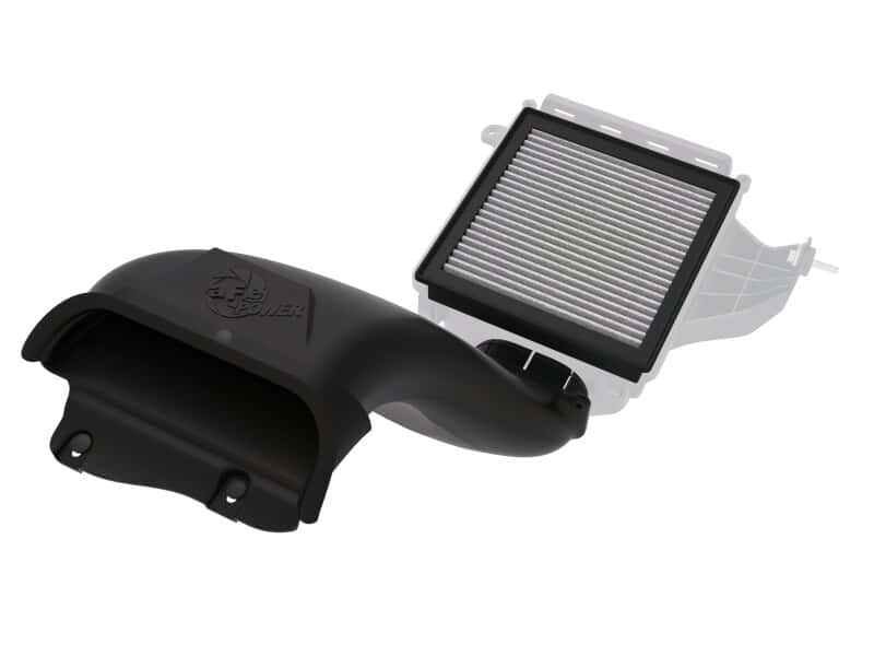aFe — aFe 21-24 Ford F-150 V6/V8 Dynamic Air Scoop w/ Pro DRY S Filter (D.A.S. PLUS)
DAS PLUS Intake - view 1