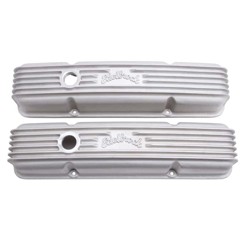 Edelbrock — Edelbrock Valve Cover Classic Series Chevrolet 1959-1986 262-400 CI V8 w/ Oil Fill Hole Satin
ELITE - view 8