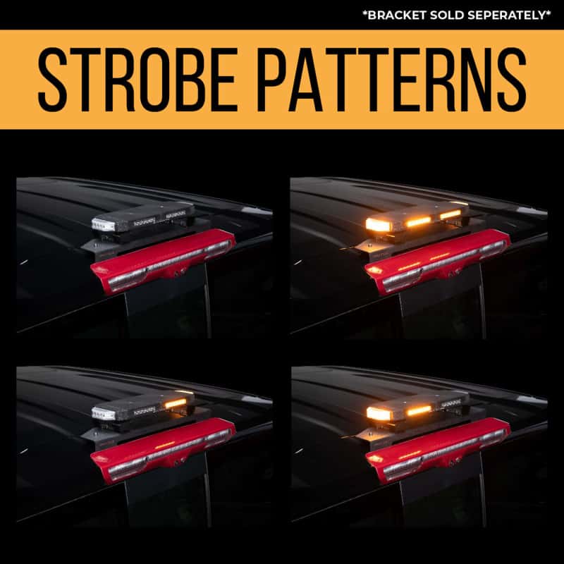 Putco — Putco 24in Hornet Light Bar - (Amber) LED Stealth Rooftop Strobe Bar
LED Light Bar - view 12