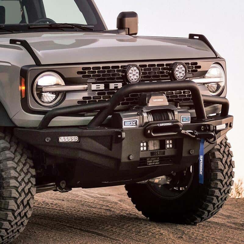 Westin — Westin 21-23 Bronco (Excl. Sport) XTS Round Bull Bar - Tex. Blk
Bull Bar - view 8