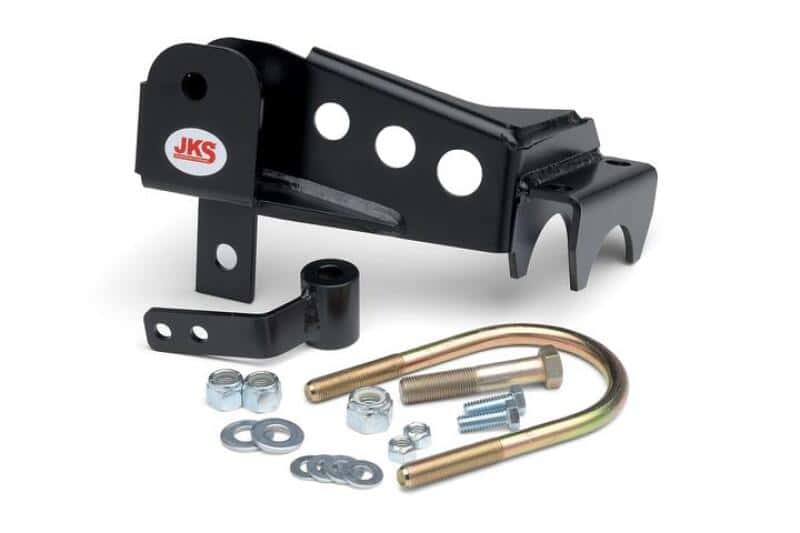 JKS Manufacturing — JKS Manufacturing 07-16 Jeep Wrangler JK Track Bar Relocation Bracket - Rear
Relocation Bracket - view 3