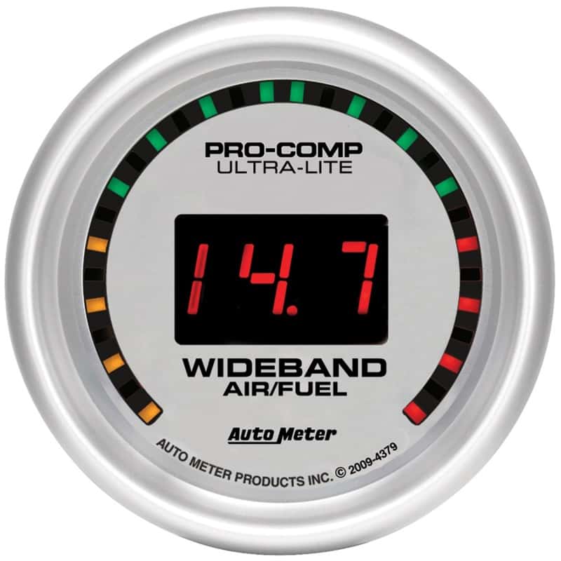 AutoMeter — Autometer Ultra-Lite 52mm Digital Wideband Air/Fuel Ratio Street Gauge
2-1/16" WIDEBAND A/F - view 1