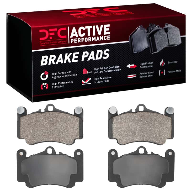 DFC — DFC 99-12 Porsche 911 Front Active Performance Pads - Low Metallic
DFC Brake Pad Set - view 4