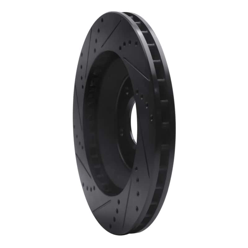 R1 Concepts — R1 88-96 Chevrolet Corvette Left Front Drilled & Slotted Black Brake Rotor
R1 Brake Rotor Drill - view 4