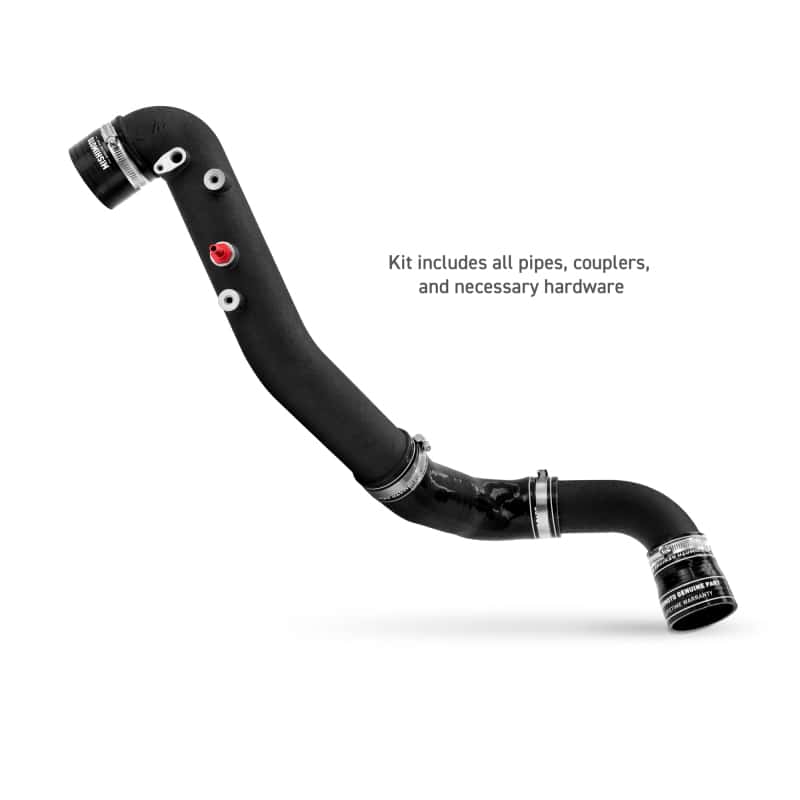 Mishimoto — Mishimoto 2023+ Honda Civic Type-R Intercooler Kit w/Pipes - Silver Intercooler/Black Pipes
Intercooler Kit - view 3