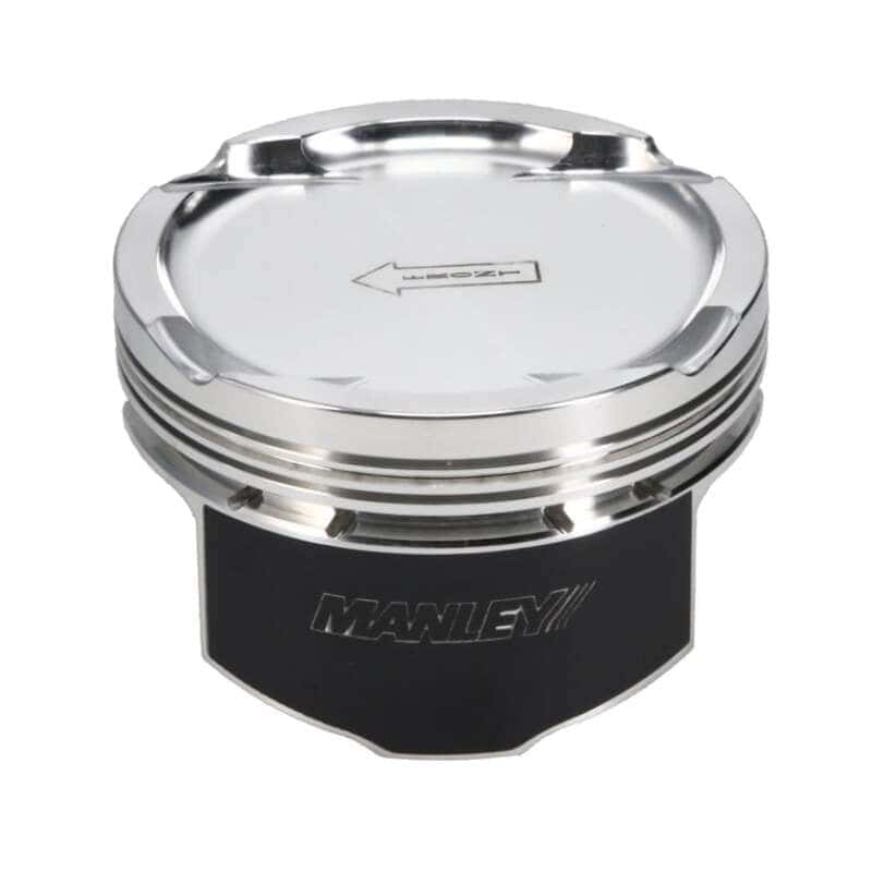Manley Performance — Manley 03-06 Evo 8/9 (7 Bolt 4G63T) 86mm +1mm Over Bore 100mm Stroke 8.5:1 Dish Pistons w/ Rings
Piston Set - view 8