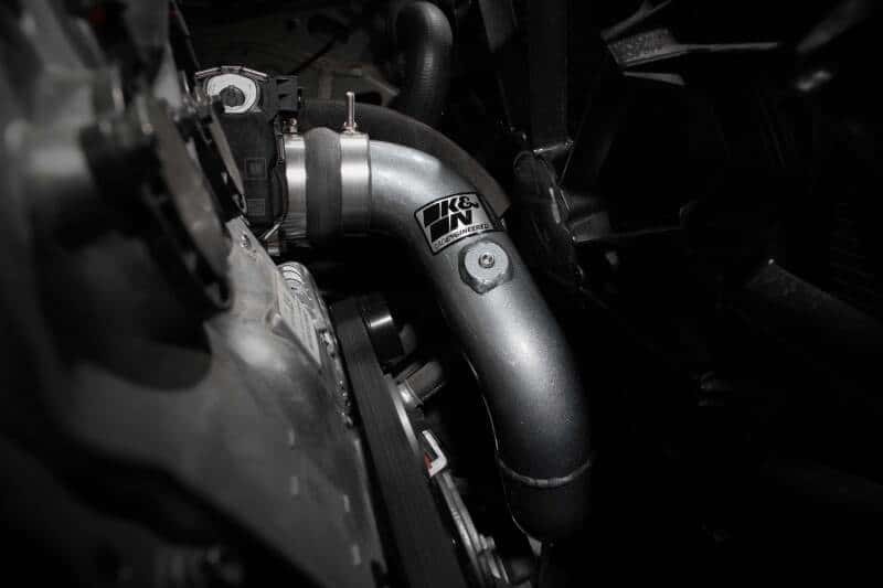 K&N Engineering — K&N 23-24 GM Colorado/Canyon 2.7L L4 Charge Pipe - Aluminum Tube - Gunmetal Gray - view 4