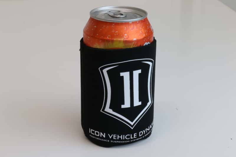 ICON — ICON Black Koozie w/Shield
KOOZIE - view 2